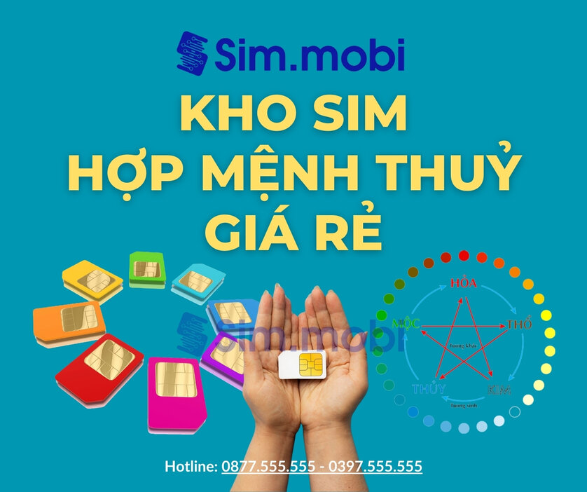 Kho Sim Hợp Mệnh Thuỷ - Sim.mobi