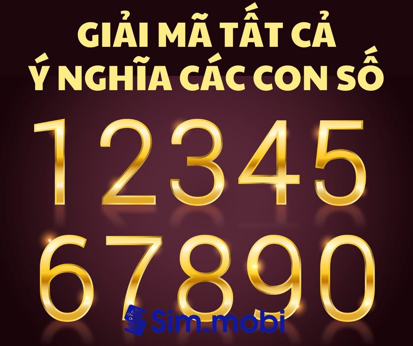 Ý Nghĩa Các Con Số Từ 0-9