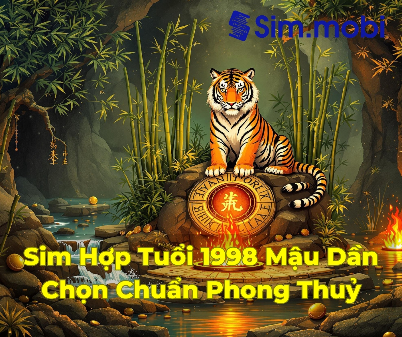 Cách chọn sim hợp tuổi 1998 - Mậu Dần chuẩn phong thuỷ