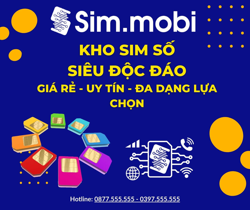 Kho sim số độc giá rẻ
